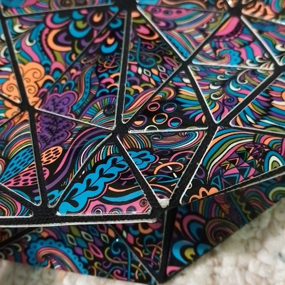 A5 Emilio Pepe abstract tote with geometric shapes - Picture 5 of 13